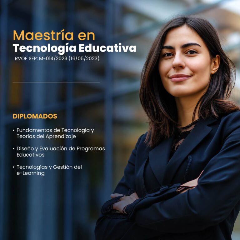 Maestría en Tecnología Educativa